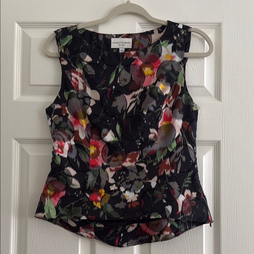 Charlotte Brody Floral Sleeveless Top